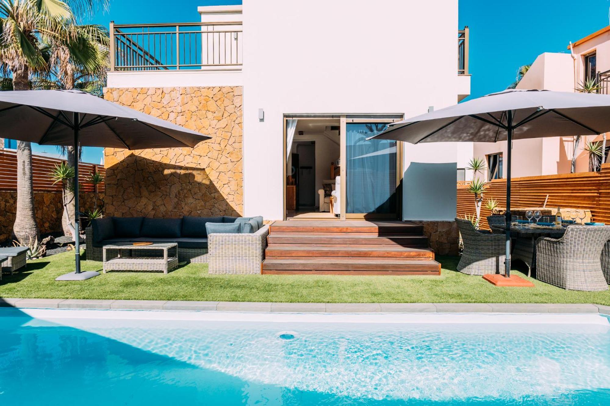 Paradise Beach House: Piscina Privada, Playa 100M Corralejo Exteriér fotografie