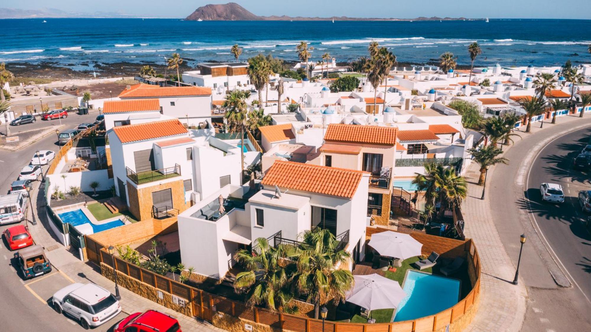 Paradise Beach House: Piscina Privada, Playa 100M Corralejo Exteriér fotografie